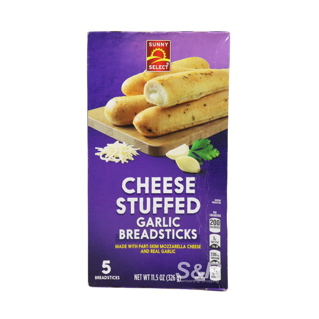 Sunny Select Cheese Stuffed Garlic Breadsticks 228g